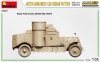 Miniart 39021 AUSTIN ARMOURED CAR INDIAN PATTERN. BRITISH SERVICE. INTERIOR KIT 1/35